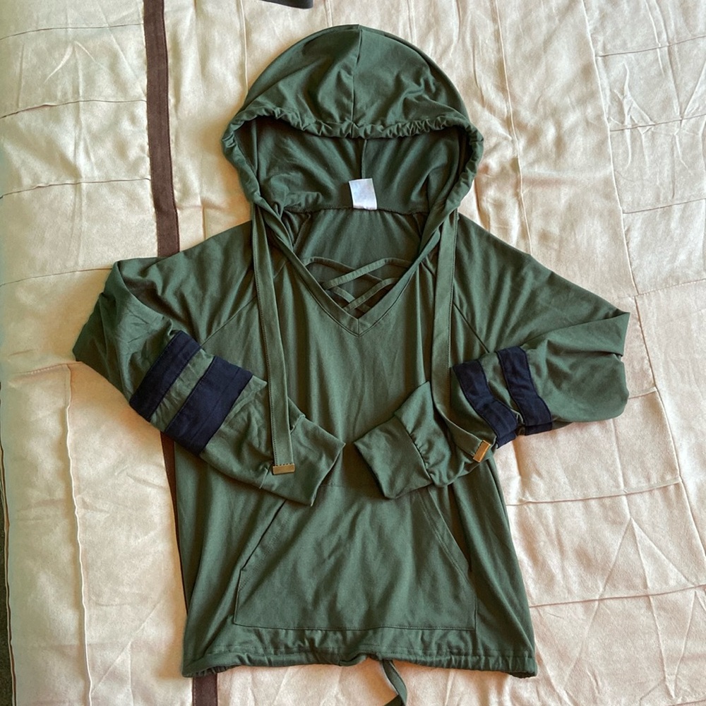 Strappy Soft Lightweight Hoodie